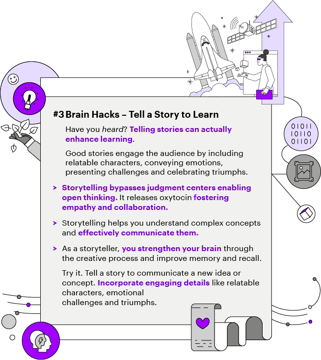 Tell a Story to Learn